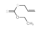 Carbonodithioic acid,O-ethyl S-2-propen-1-yl ester结构式