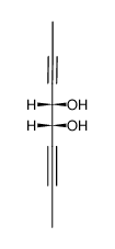 meso-octa-2,6-diyne-4,5-diol Structure