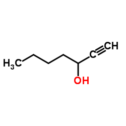 1-庚炔-3-醇结构式