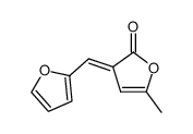 (E)-3-(furan-2-ylmethylene)-5-methylfuran-2(3H)-one结构式