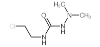 3-(2-chloroethyl)-1-dimethylamino-urea结构式