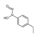 Benzenamine,4-ethyl-N-hydroxy-N-nitroso- Structure