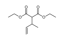 diethyl (1-methylallyl)malonate Structure