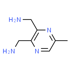 2,3-Pyrazinedimethanamine,5-methyl-(9CI)结构式