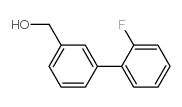 3-(2-Fluorophenyl)benzyl alcohol结构式