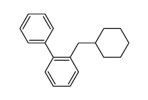 2-(cyclohexylmethyl)biphenyl Structure