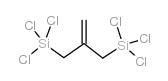 1,1-bis(trichlorosilylmethyl)ethylene structure