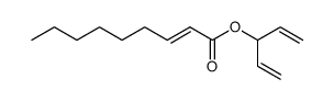 penta-1,4-dien-3-yl (E)-non-2-enoate Structure