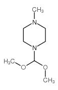 1-(dimethoxymethyl)-4-methylpiperazine Structure