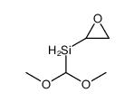 dimethoxymethyl(oxiran-2-yl)silane结构式