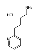 2-Pyridinebutanamine hydrochloride结构式