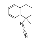 azido-1, methyl-1, tetrahydro-1,2,3,4 naphtalene结构式