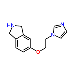 5-[2-(1H-Imidazol-1-yl)ethoxy]isoindoline结构式