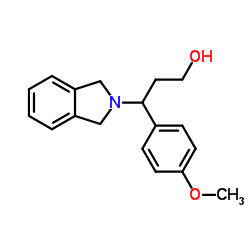 3-(1,3-Dihydro-2H-isoindol-2-yl)-3-(4-methoxyphenyl)-1-propanol picture