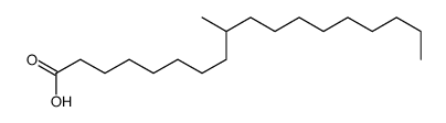 9-methyloctadecanoic acid Structure