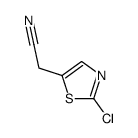 2-(2-Chlorothiazol-5-yl)acetonitrile Structure