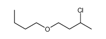 1-butoxy-3-chlorobutane Structure