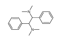 N,N,N',N'-tetramethyl-1,2-diphenylethane-1,2-diamine Structure