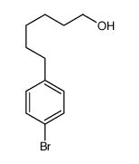 6-(4-bromophenyl)hexan-1-ol结构式