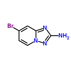 7-Bromo-[1,2,4]triazolo[1,5-a]pyridin-2-amine structure