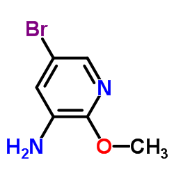 3-Amino-5-bromo-2-methoxypyridine structure