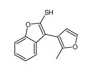 3-(2-methylfuran-3-yl)-1-benzofuran-2-thiol结构式
