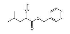 benzyl 2-isocyano-4-methylpentanoate结构式