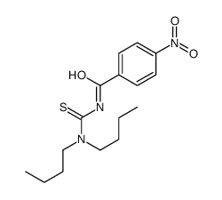 N-(dibutylcarbamothioyl)-4-nitrobenzamide结构式