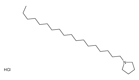 1-octadecylpyrrolidine,hydrochloride Structure