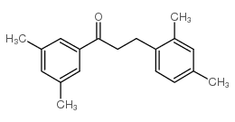 3',5'-DIMETHYL-3-(2,4-DIMETHYLPHENYL)PROPIOPHENONE结构式