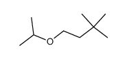 3,3-dimethylbutyl isopropyl ether结构式