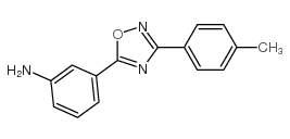 3-[3-(4-methylphenyl)-1,2,4-oxadiazol-5-yl]aniline结构式