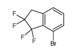 4-bromo-2,2,3,3-tetrafluoro-1H-indene结构式