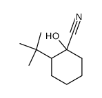 2-tert.-Butyl-cyclohexanon-cyanhydrin Structure