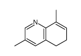 3,8-dimethyl-5,6-dihydroquinoline结构式