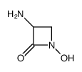 2-Azetidinone,3-amino-1-hydroxy-(9CI) Structure