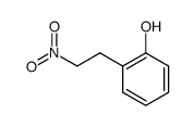 β-(2-hydroxyphenyl)nitroethane结构式
