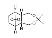 12,12-dimethoxy-5,5-dimethyl-4,6-dioxatricyclo(7.2.1.02,8)dodec-10-ene结构式