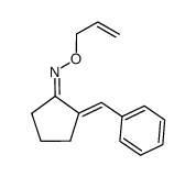 Z,E-2-benzylidenecyclopentanone O-allyloxime Structure