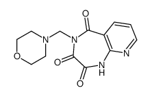 4-(morpholin-4-ylmethyl)-1H-pyrido[2,3-e][1,4]diazepine-2,3,5-trione Structure