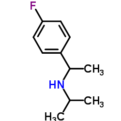 N-[1-(4-Fluorophenyl)ethyl]-2-propanamine Structure