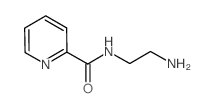 PYRIDINE-2-CARBOXYLIC ACID (2-AMINO-ETHYL)-AMIDE结构式