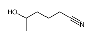 5-Hydroxyhexanenitrile结构式