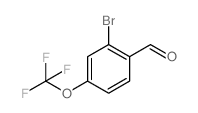 2-Bromo-4-(trifluoromethoxy)benzaldehyde Structure