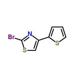 2-Bromo-4-(2-thienyl)thiazole结构式