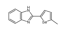 2-(5'-methyl-2'-selenienyl)benzimidazole结构式