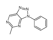 5-methyl-3-phenyltriazolo[4,5-d]pyrimidine Structure
