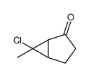 6-chloro-6-methylbicyclo[3.1.0]hexan-2-one结构式