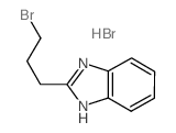 2-(3-Bromo-propyl)-1H-benzoimidazole hydrobromide Structure