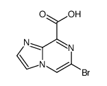 6-bromoimidazo[1,2-a]pyrazine-8-carboxylic acid picture